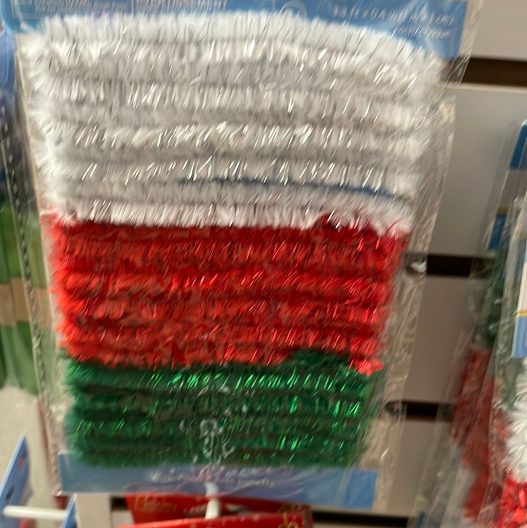 Chenille Garland trims Pack of 3
