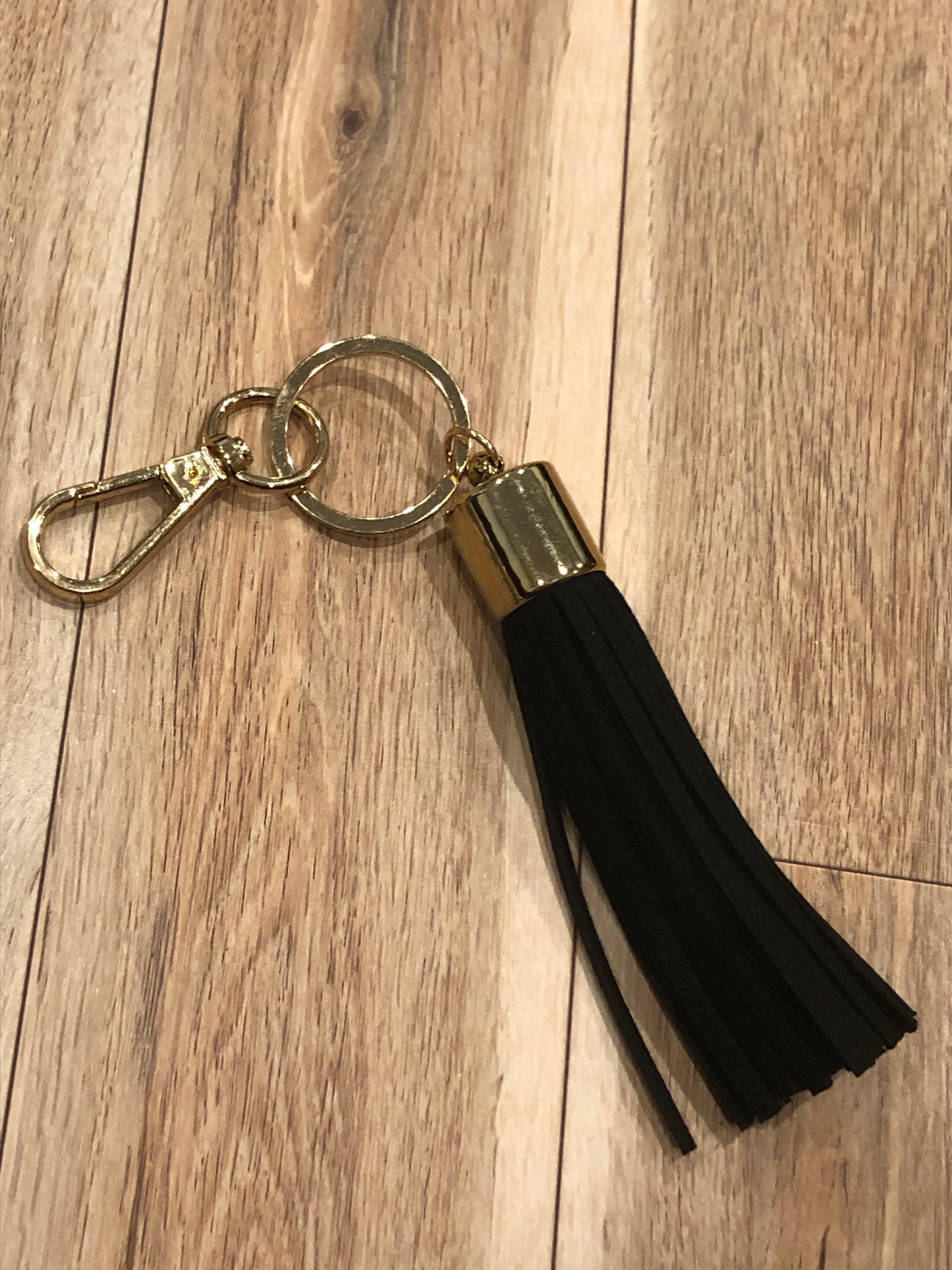 Large Tassel Keychain Ring