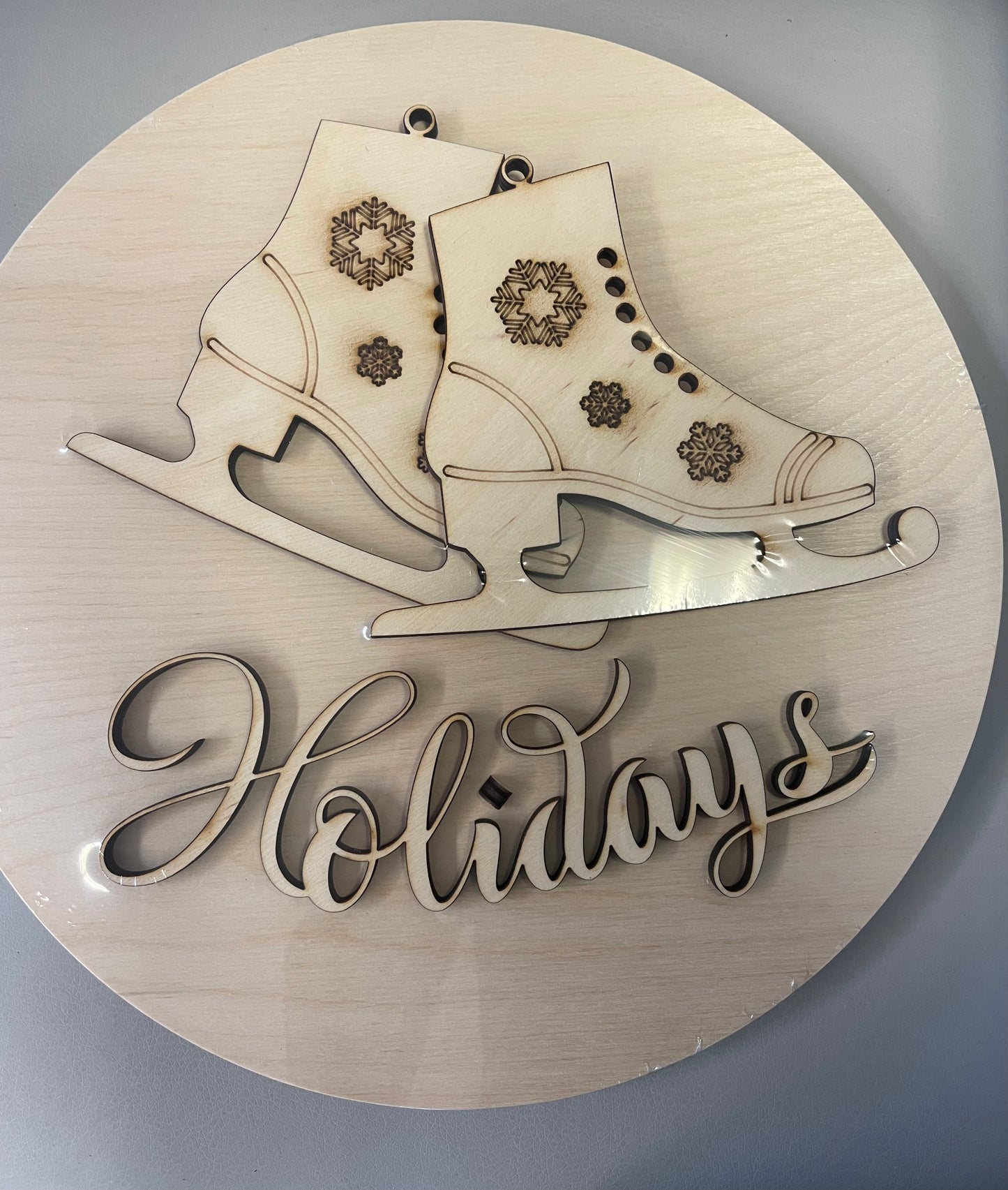 Skates Holidays Sign Kit