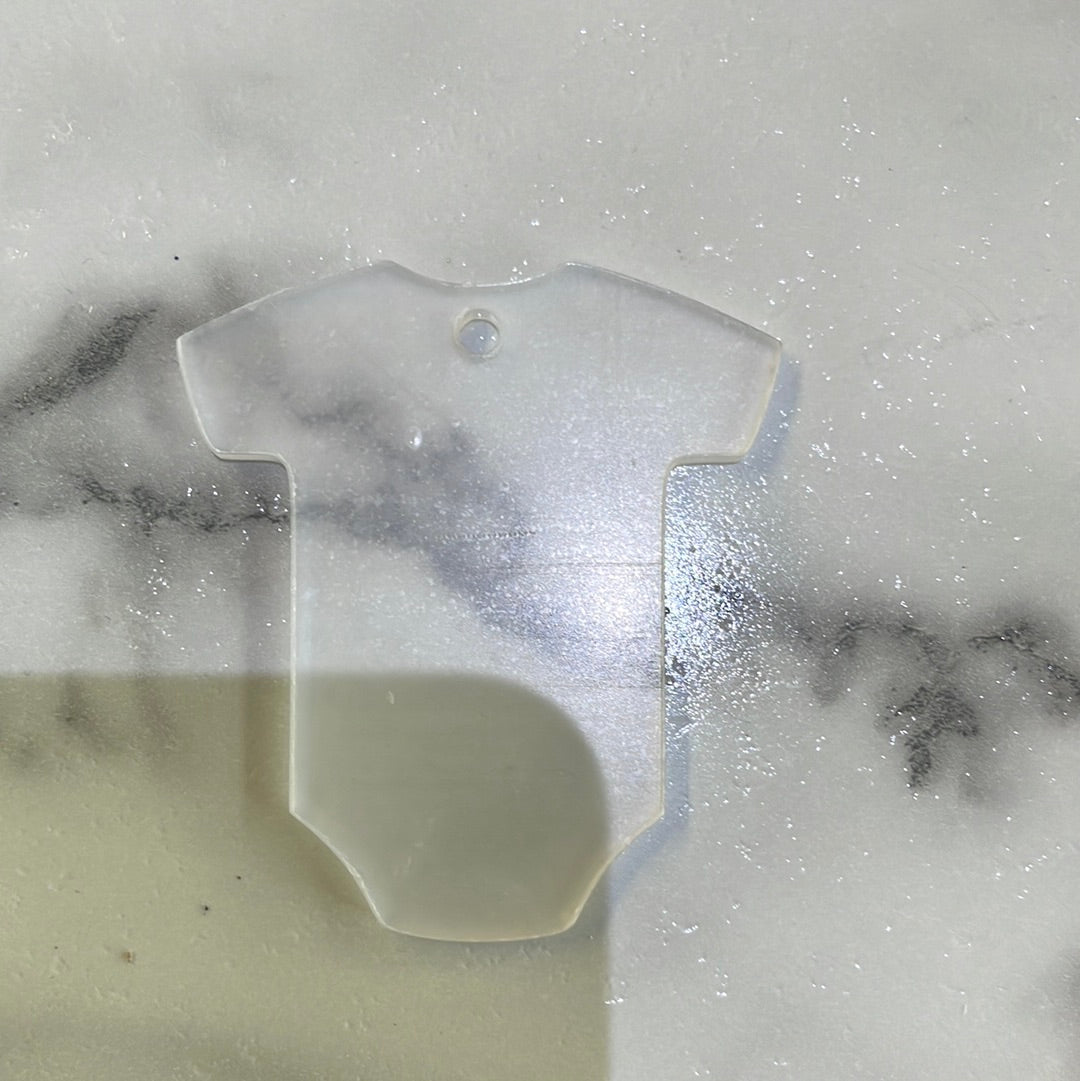 SM Baby Onesie C Acrylic w Hole