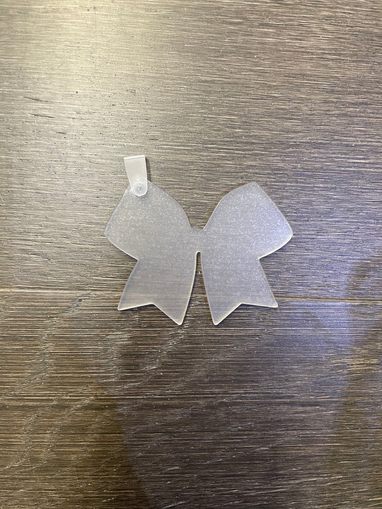3 Inch cast acrylic Cheer Bow