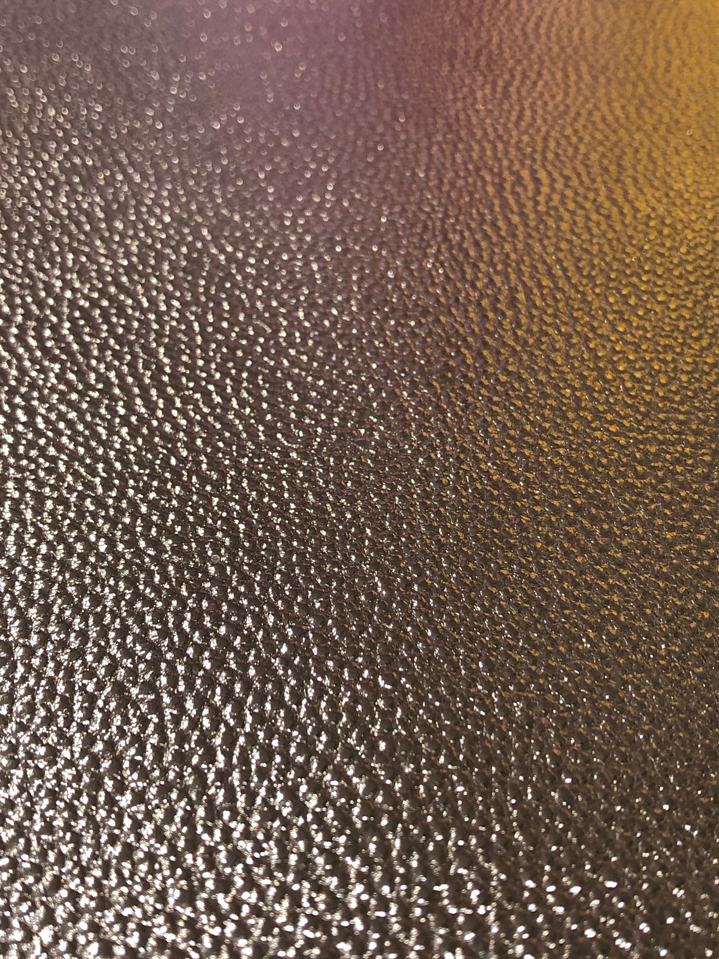 Rose Gold Metallic Litchi Faux leather