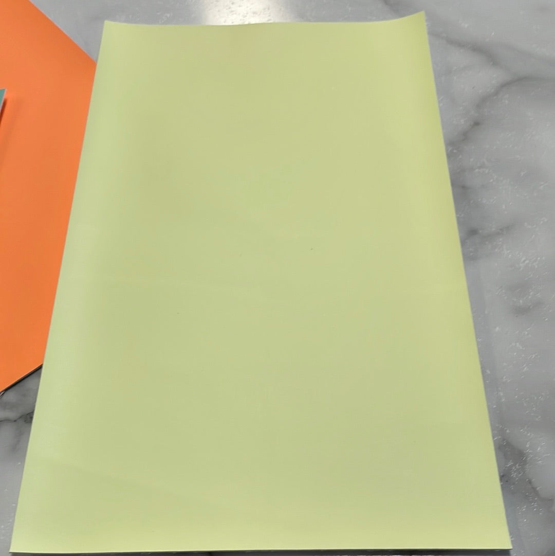 Faux Leather Glow in the Dark