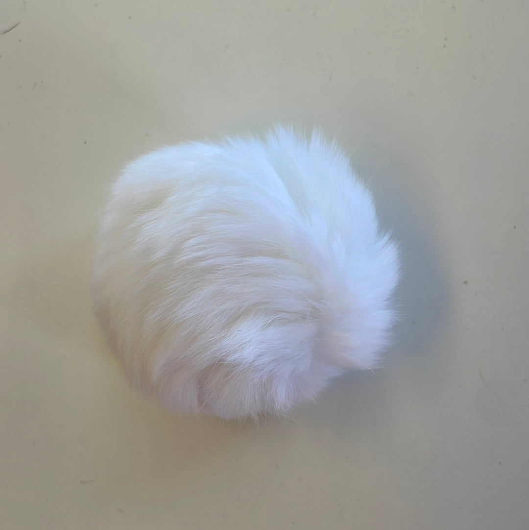 6 CM Fur Pom Pom with elastic