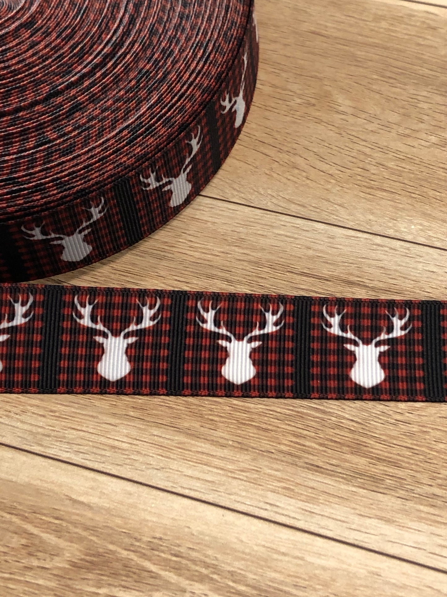 Buffalo Plaid w Buck Ribbon