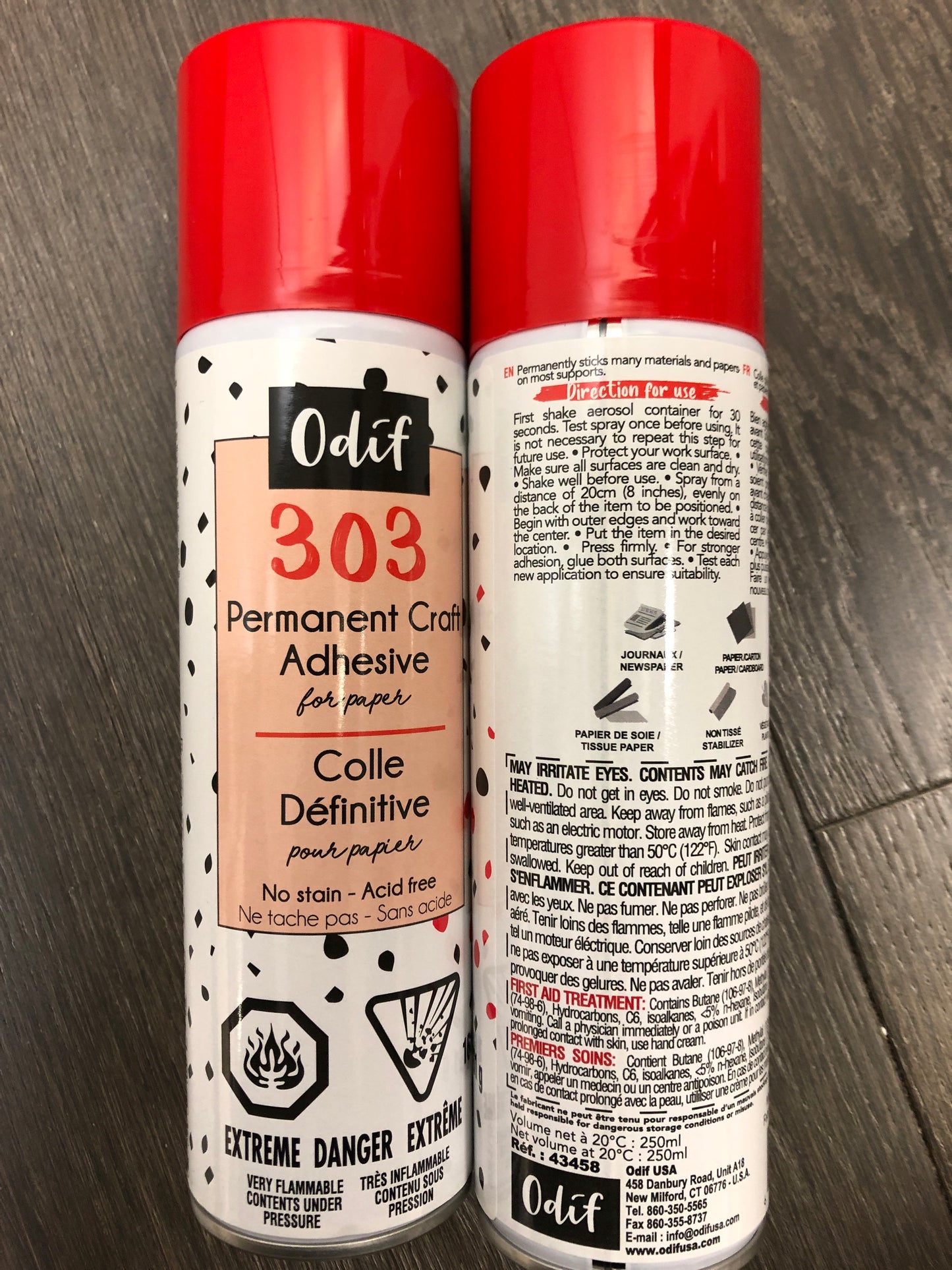 ODIF 303 Permanent Craft Adhesive - 161g