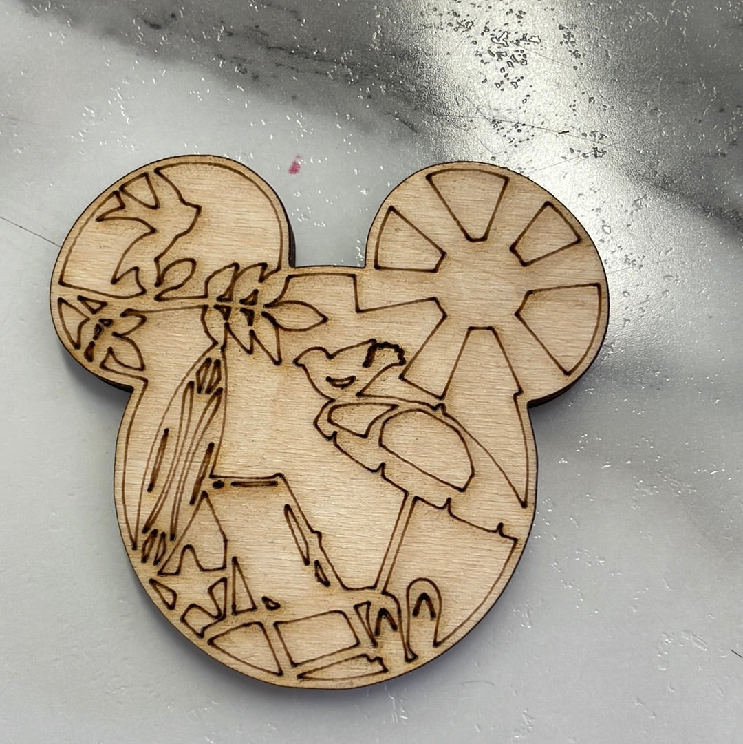 Birch Beach Mouse Head