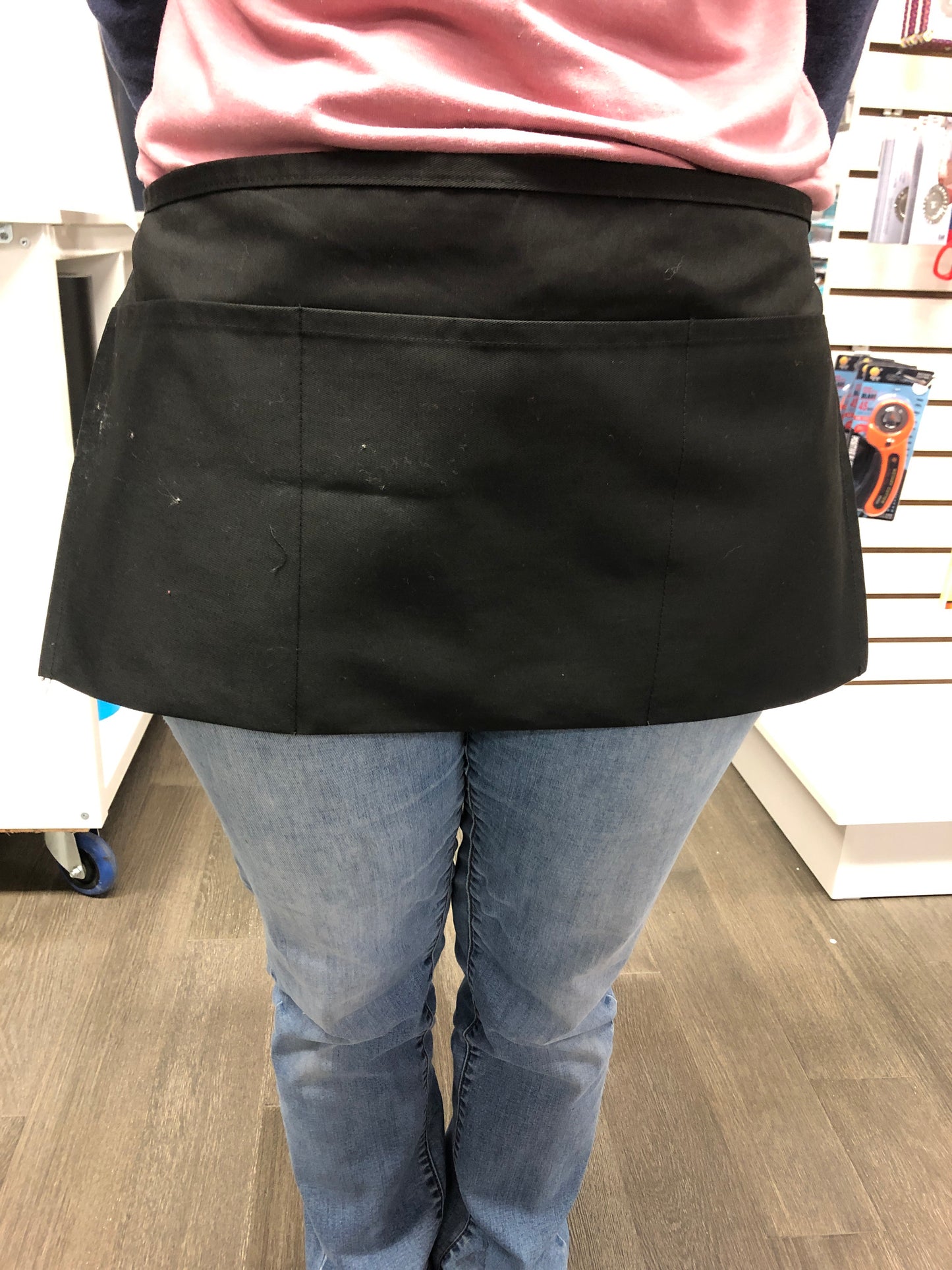 Server style Half Aprons Black