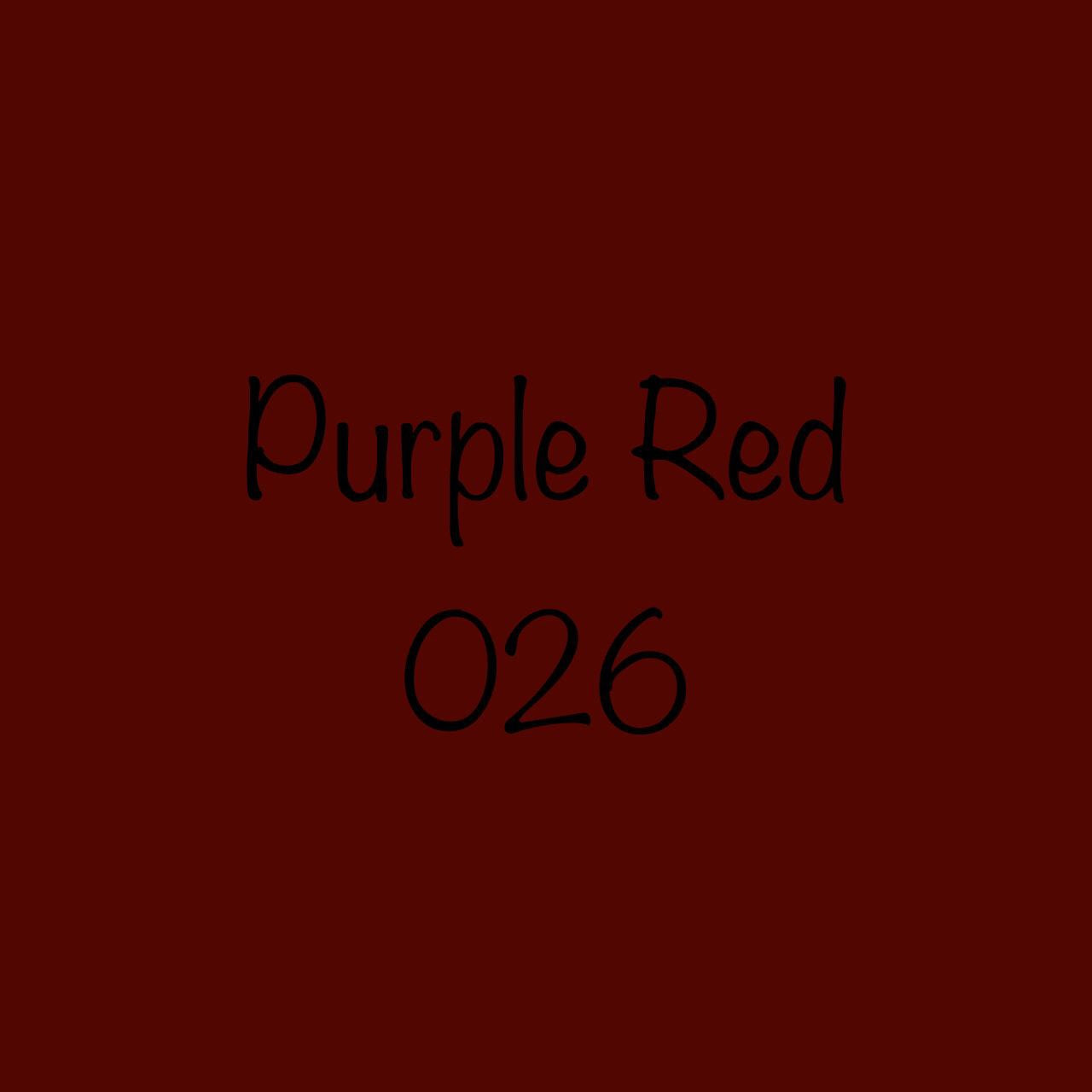 Oracal 651 Permanent Vinyl Purple Red (026)