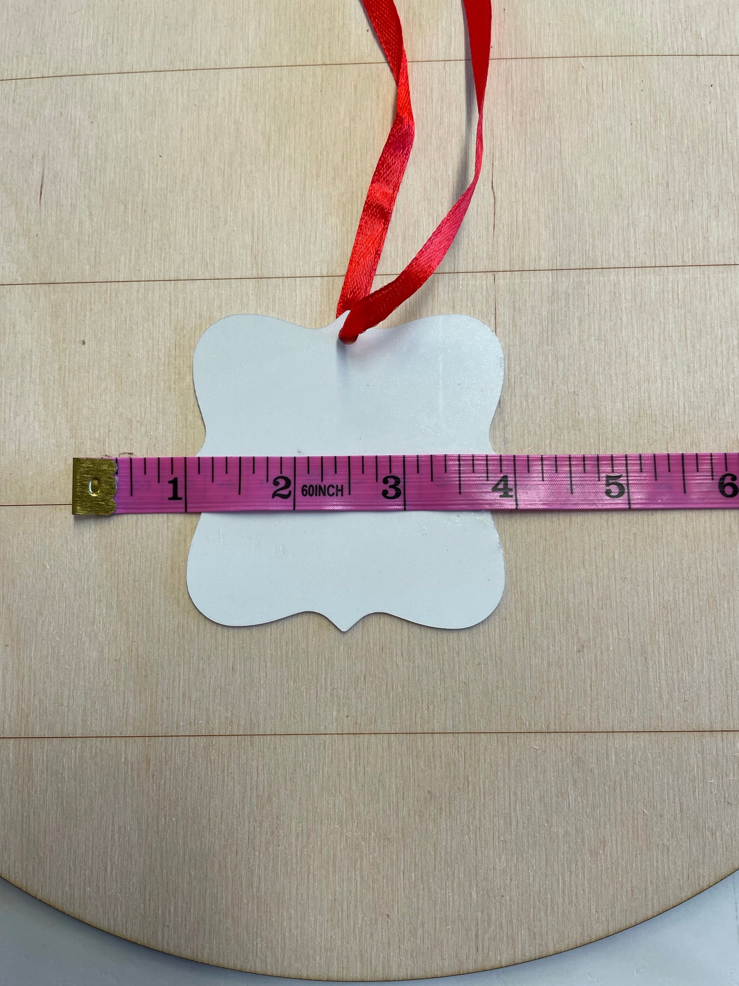 Aluminum Sublimation Ornament - square Benelux