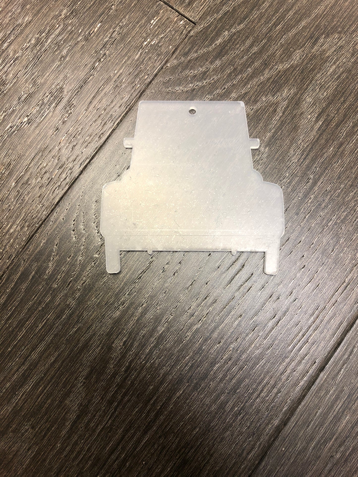 Acrylic Truck with hole for keyring