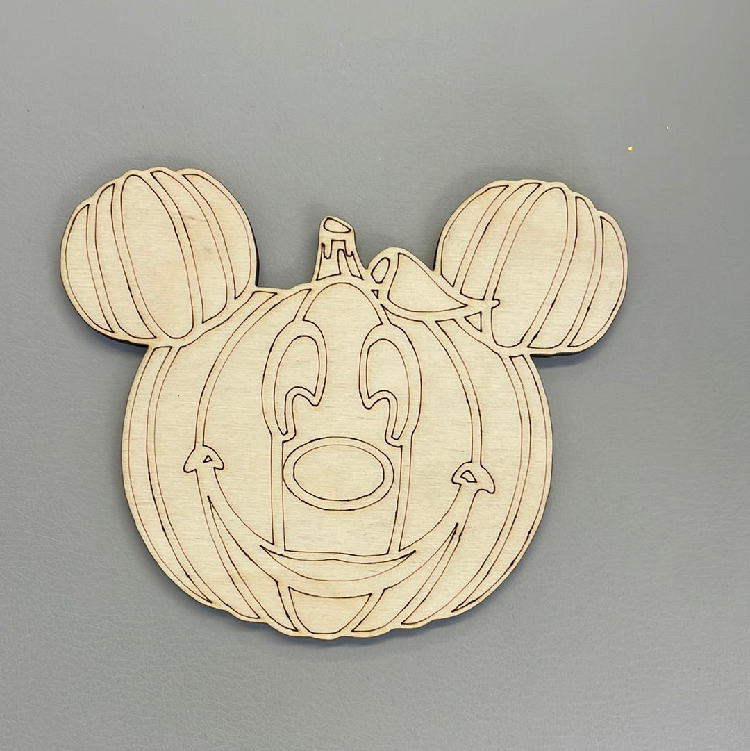 Birch Mouse Pumpkin Head