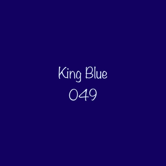 Oracal 651 Permanent Vinyl King Blue 049
