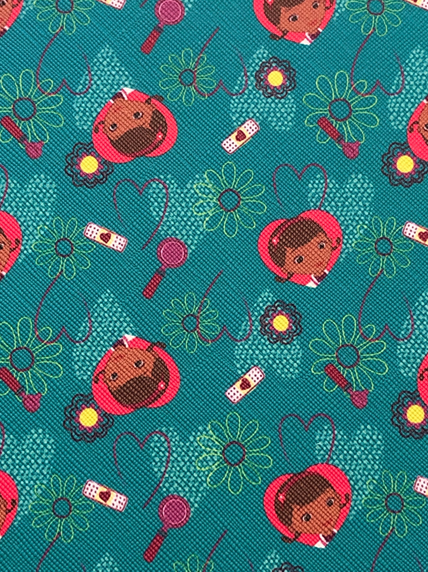 Faux Leather - Doctor Mc Stuffin