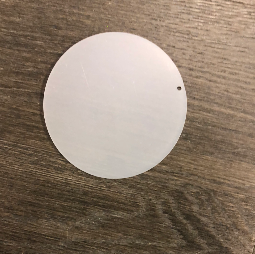 4" Cast Acrylic round