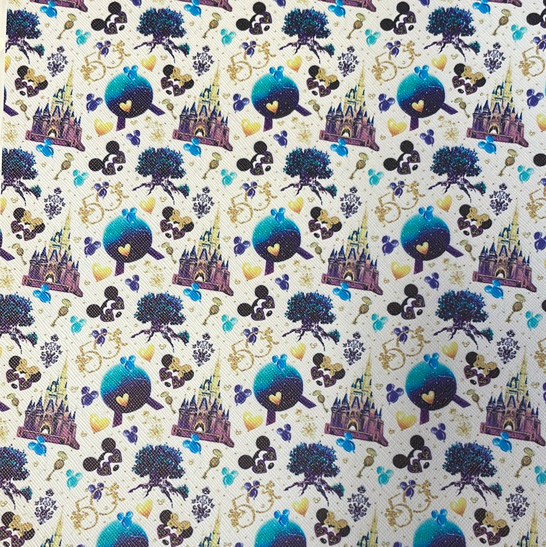 Magic Places Faux leather