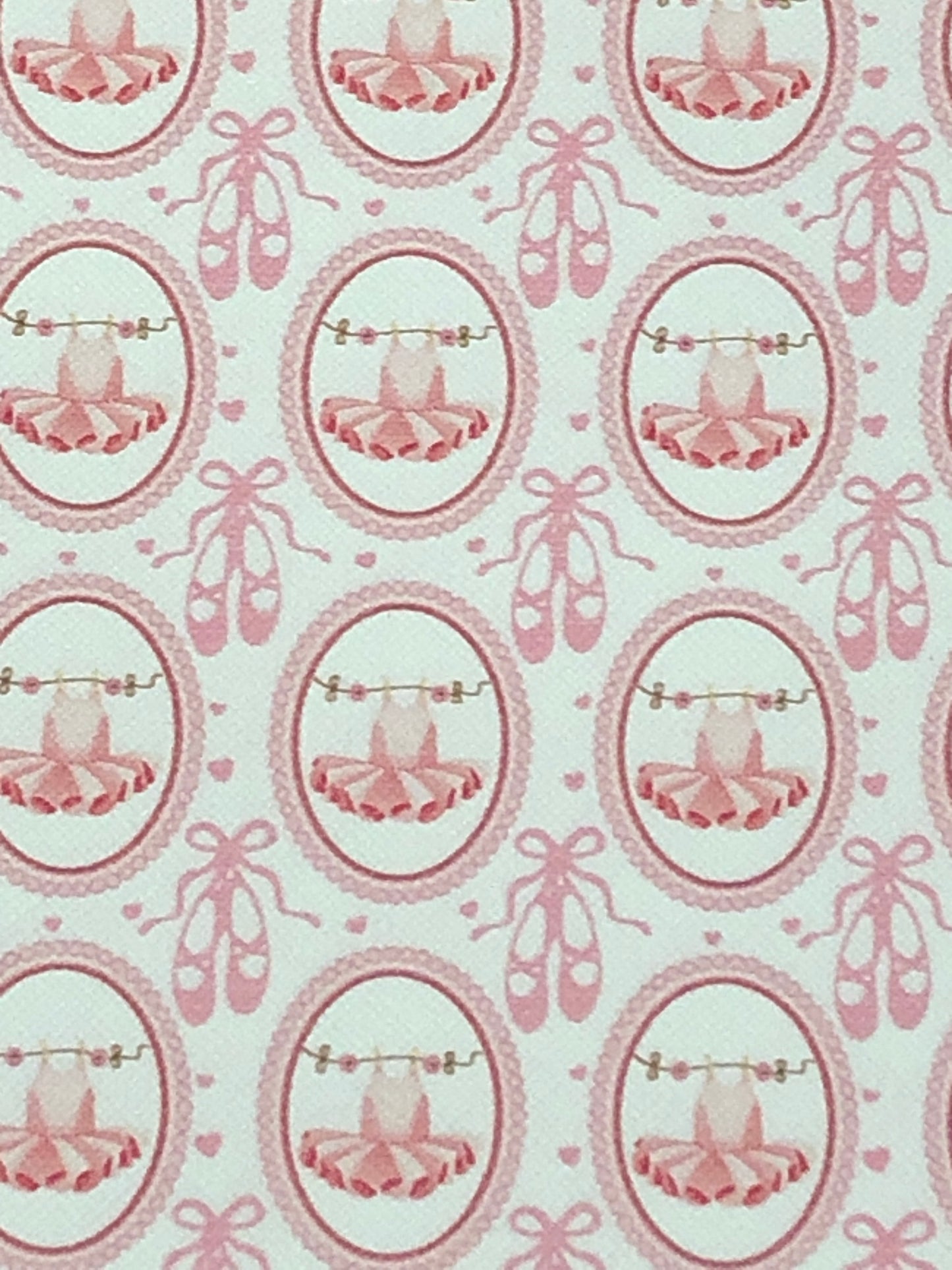 Tutu and Pointe Shoes Faux leather