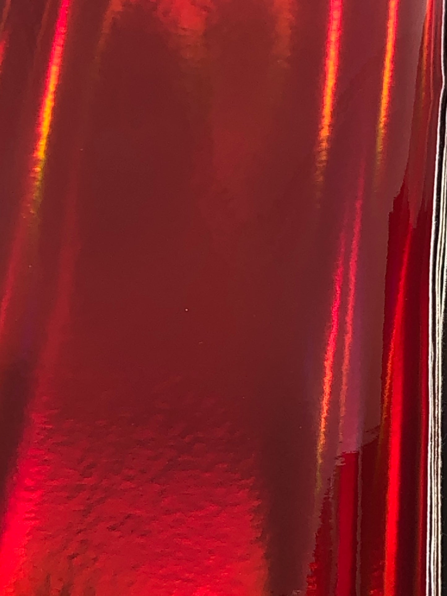 Faux Leather - Mirror laser holographic solids