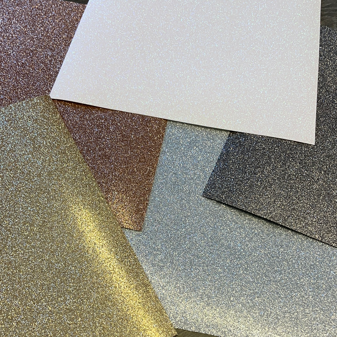 Metallic Glitter Cardstock