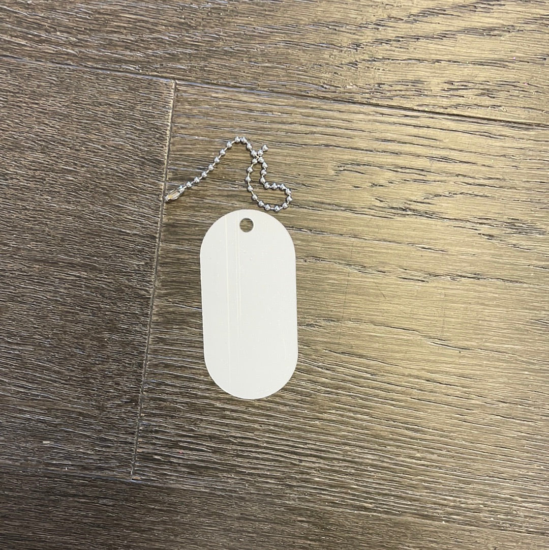 Double Sided Aluminum Oval