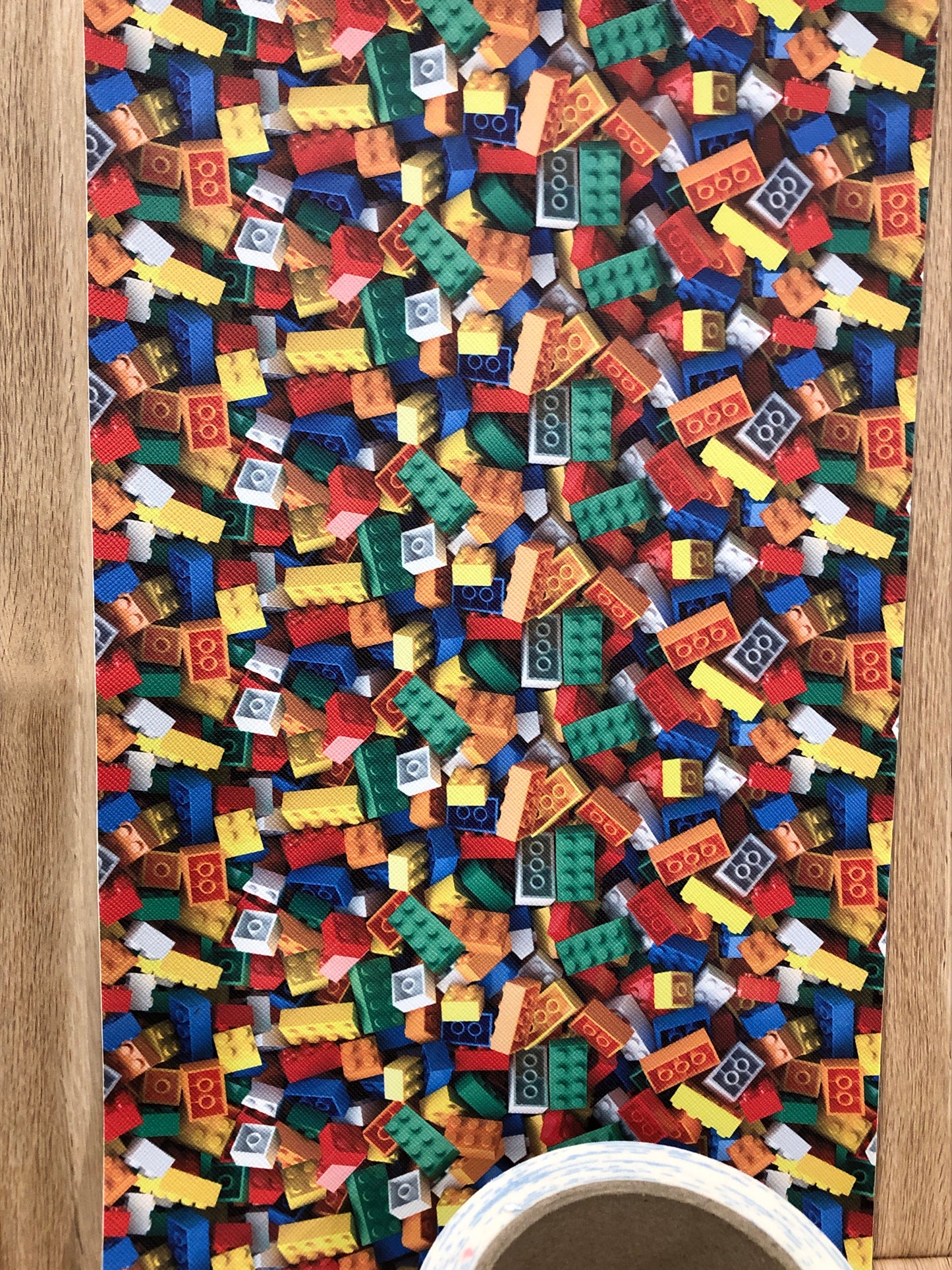 Faux Leather - small building blocks