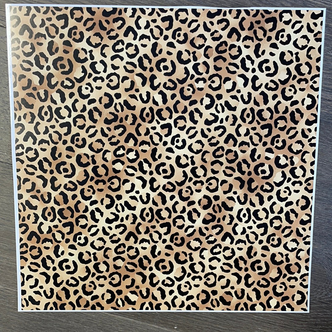 Leopard 3 Patterned Printed Vinyls
