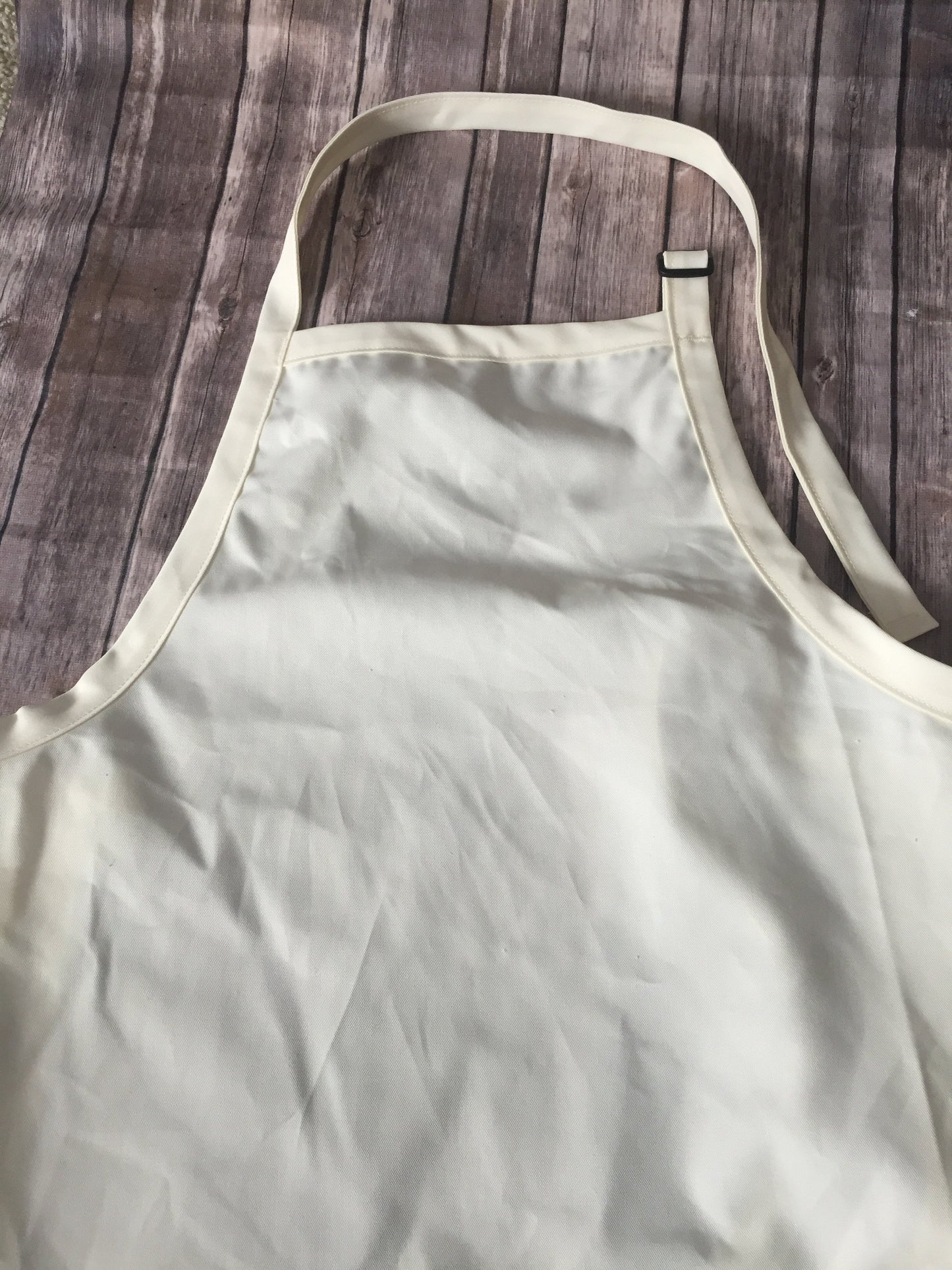 100% Cotton Aprons w Adjustable Neck - Natural Color