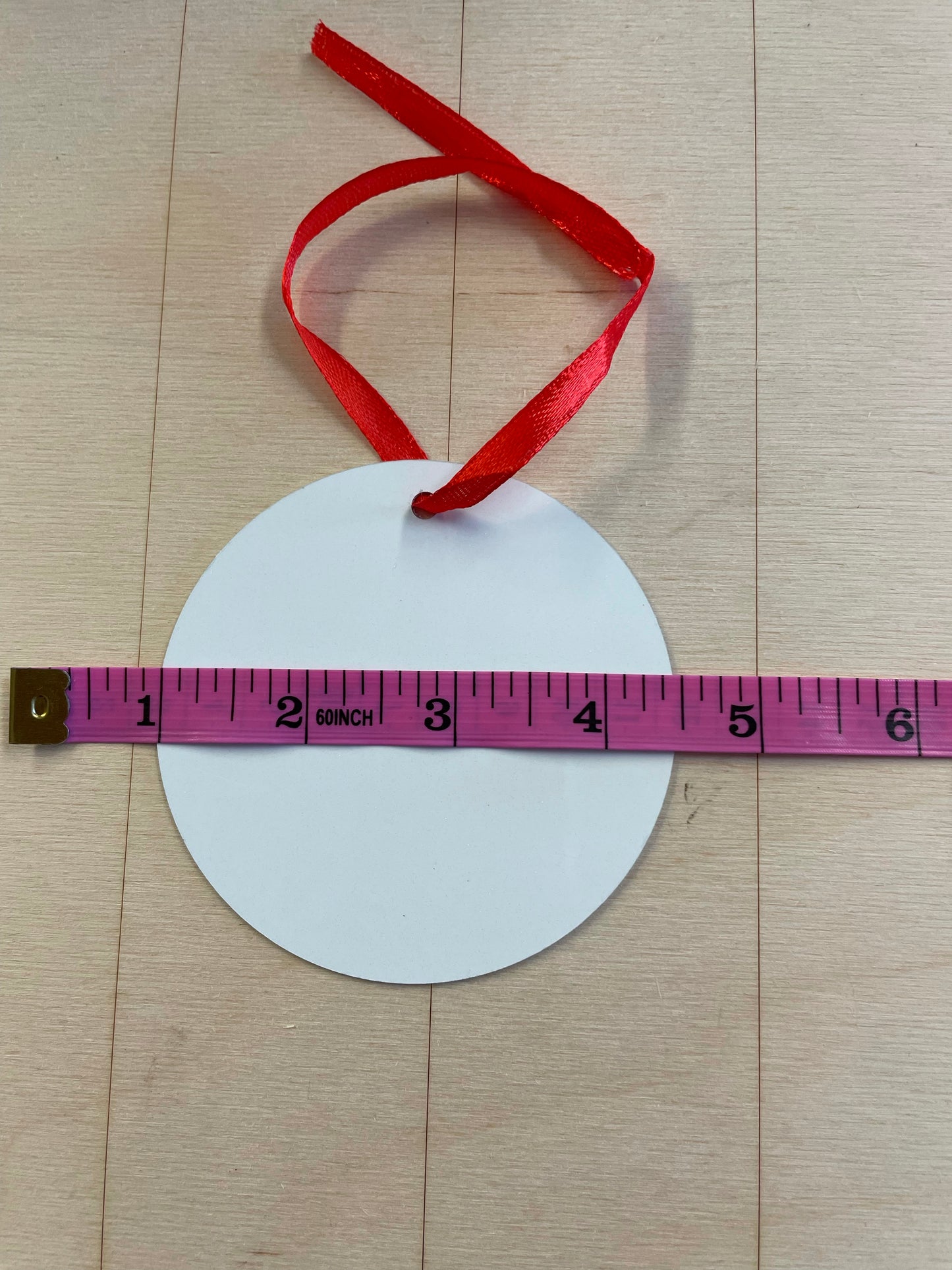 Aluminum Sub Ornament - 3.5 round