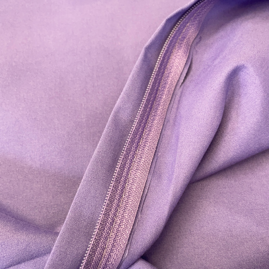 Polyester Pillow Cover - Purple