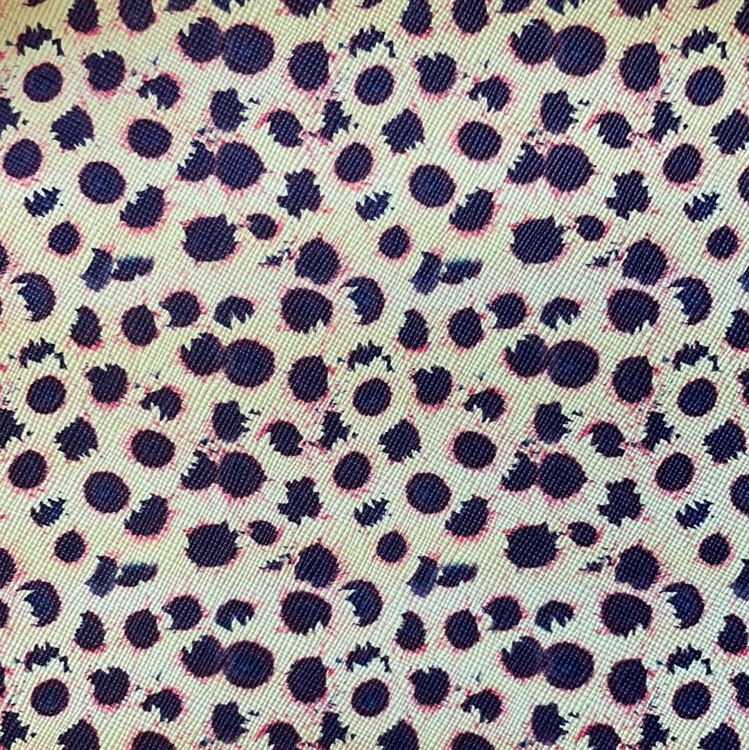 Faux Leather Small Sunflowers