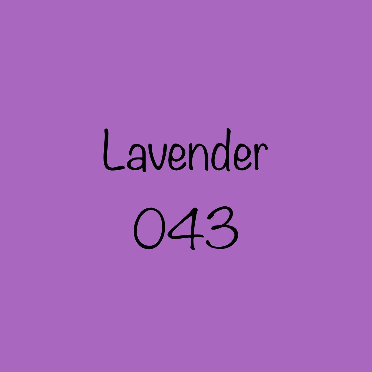 Oracal 651 Permanent Adhesive Vinyl Lavender (043)