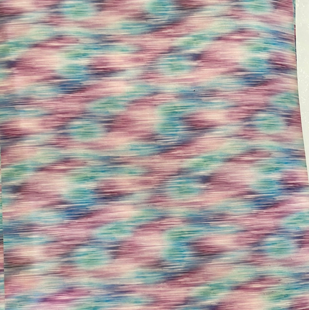 Faux Leather - Pink Haze