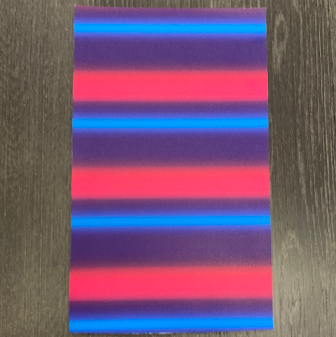 Bubble Faux Leather stripes Pink Royal