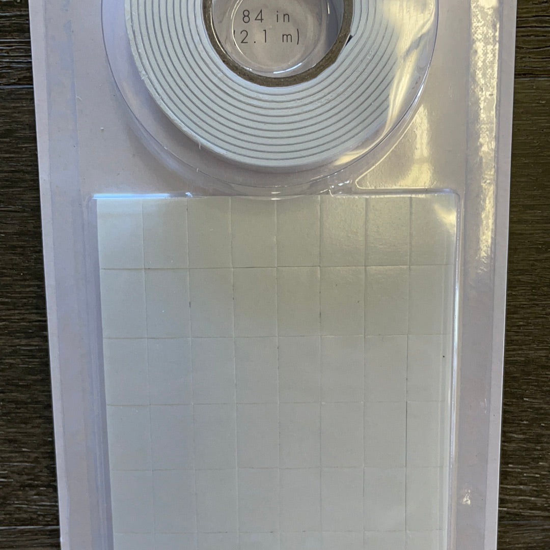 Double Sided Foam Tape and Squares