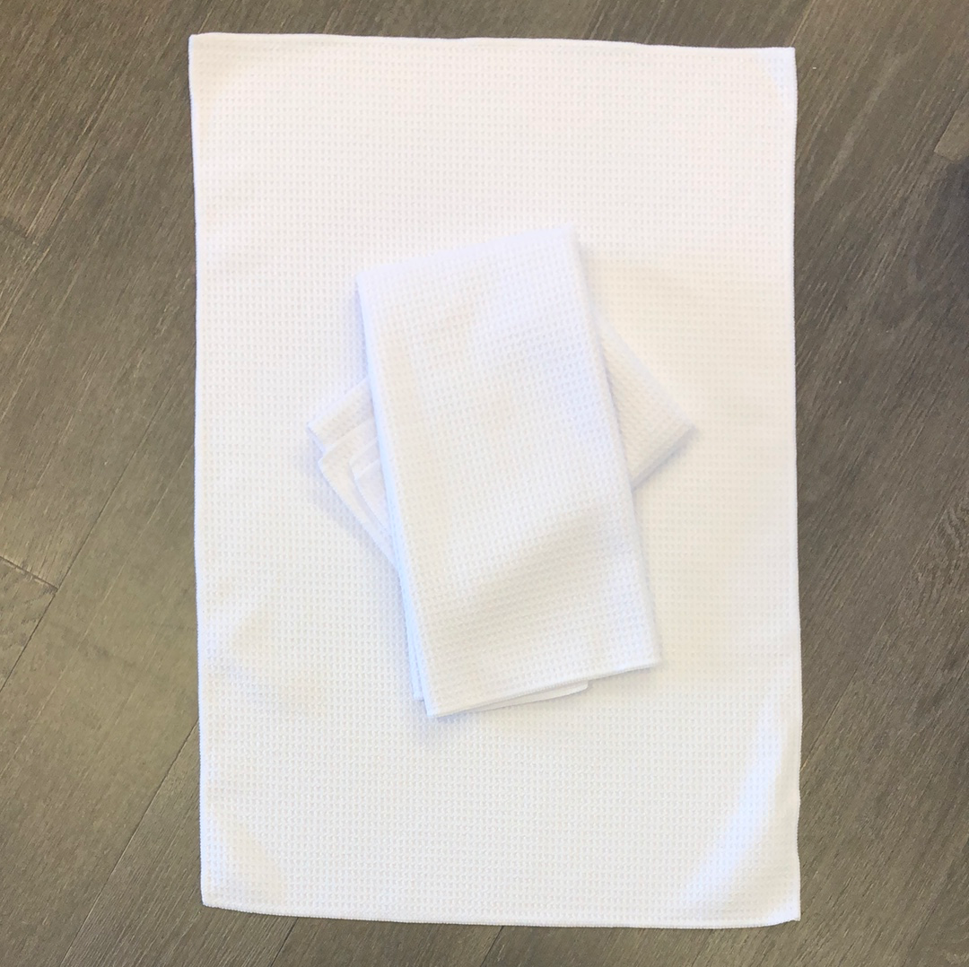 Tea Towel 100% POLYESTER WAFFLE WEAVE 51 x 70.5 cm