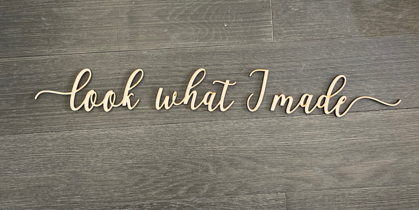 Look What We Made Baltic Birch 1/4