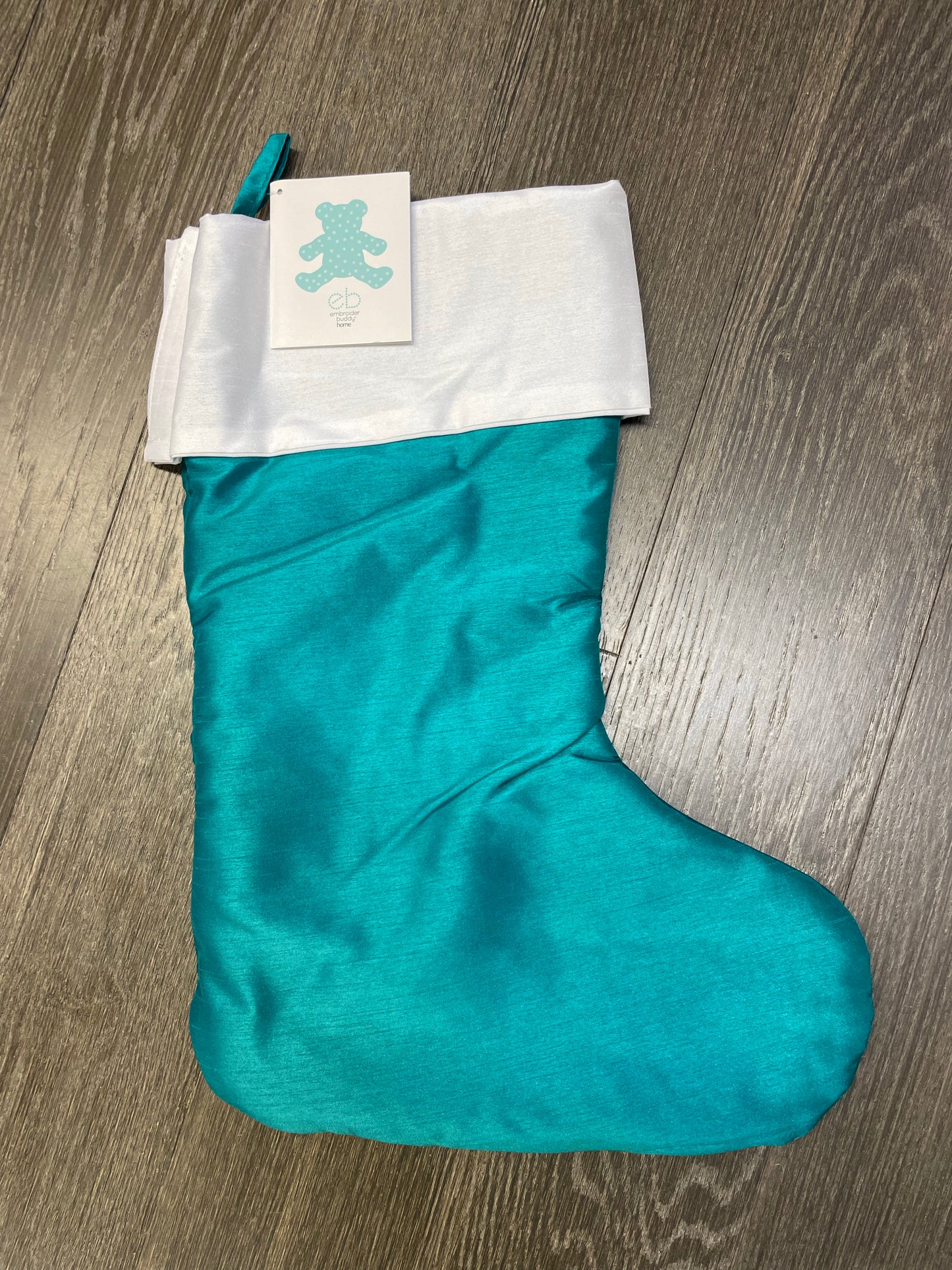 Embroider Buddy Satin Stocking - Aquamarine