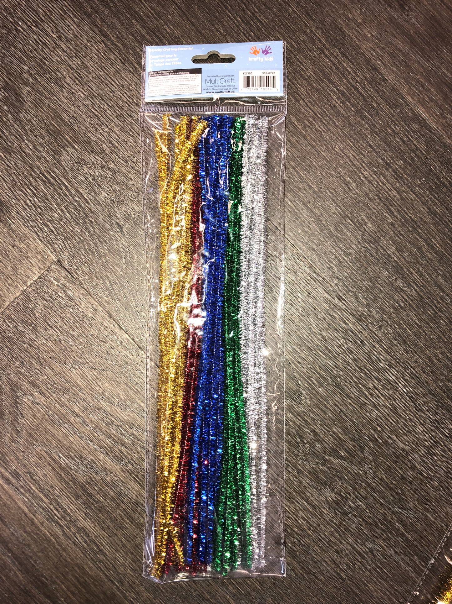 Tinsel Chenille Stems 35PC 12"