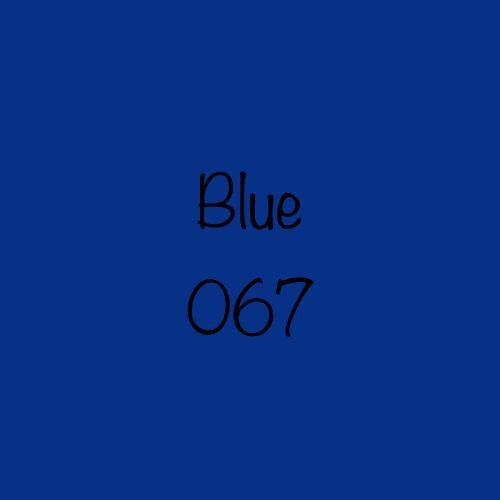 Oracal 651 Permanent Vinyl Blue (067)