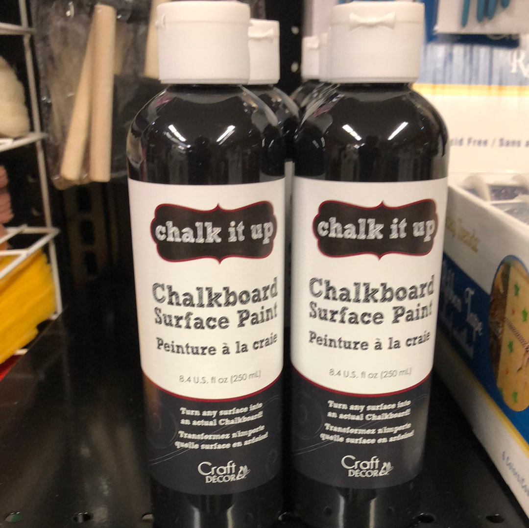 Chalkboard Surface Paint
