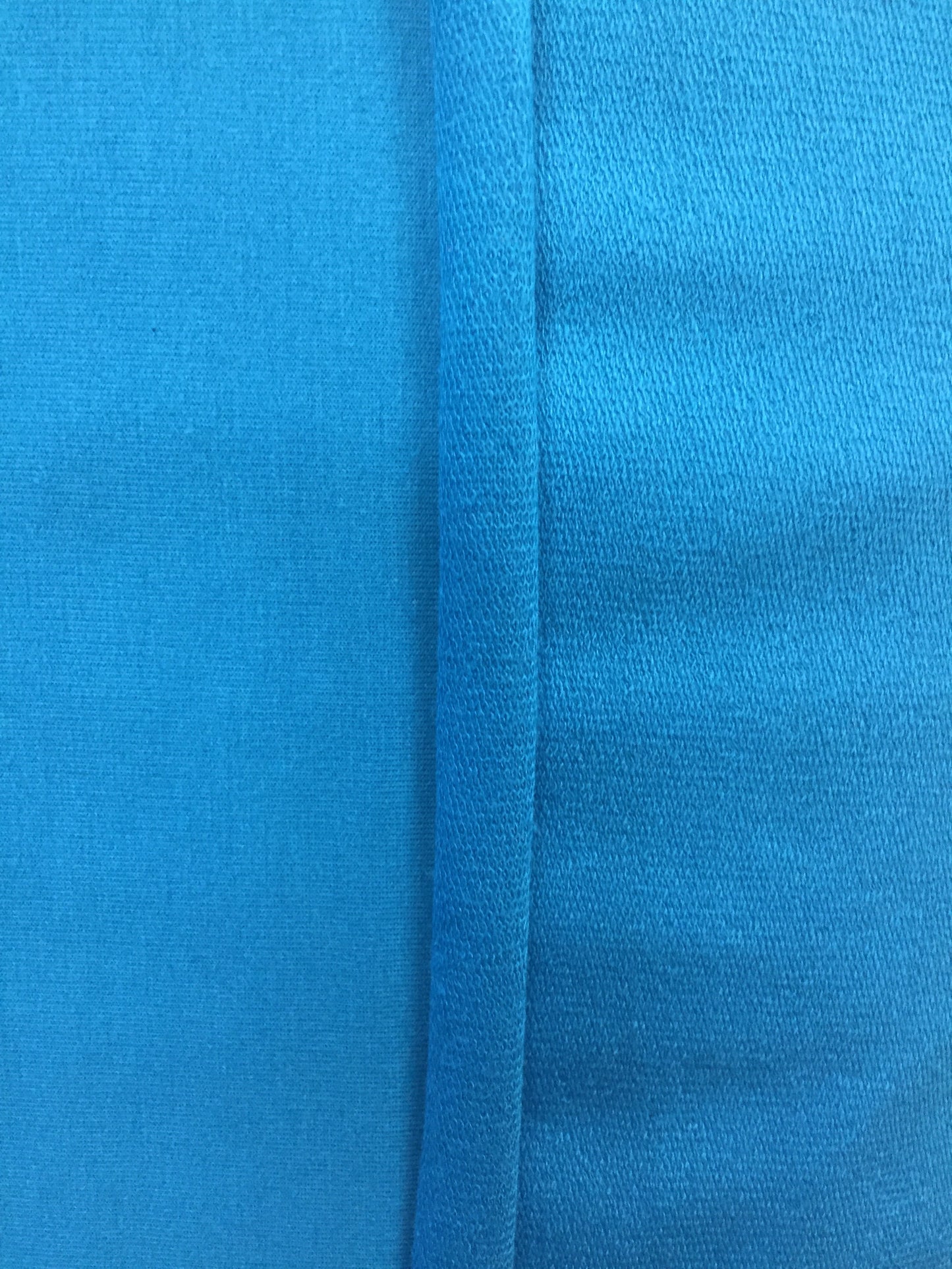 Bamboo French Terry Aqua