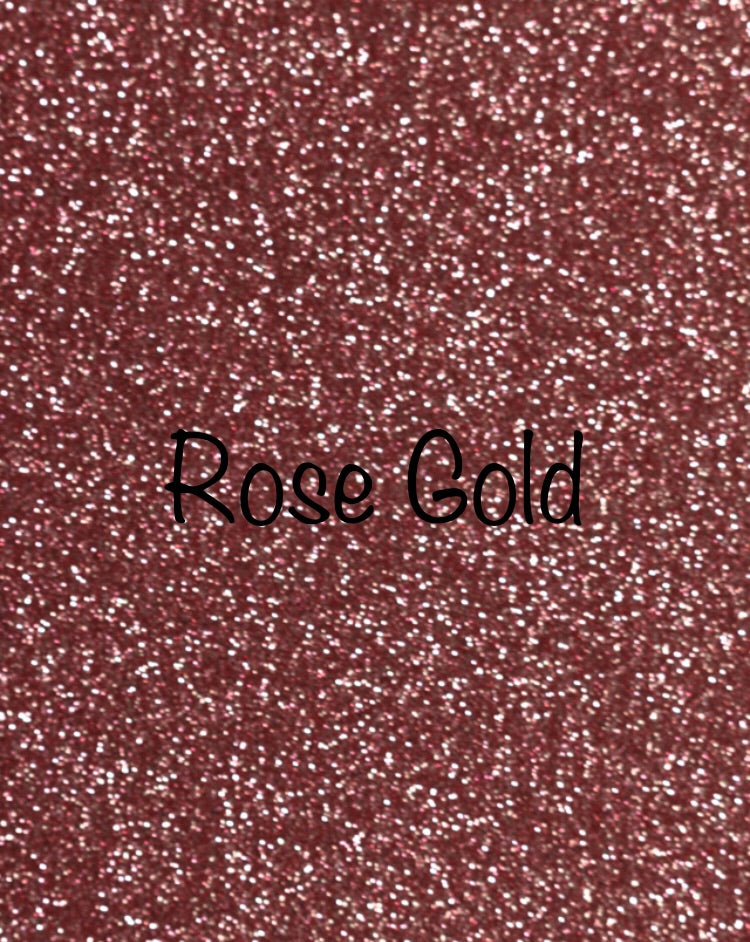 Siser PSV Permanent Glitter - Rose Gold