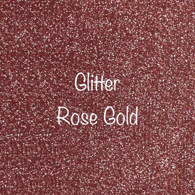 Siser Glitter HTV Sheet - Rose Gold – Crafts Made by You