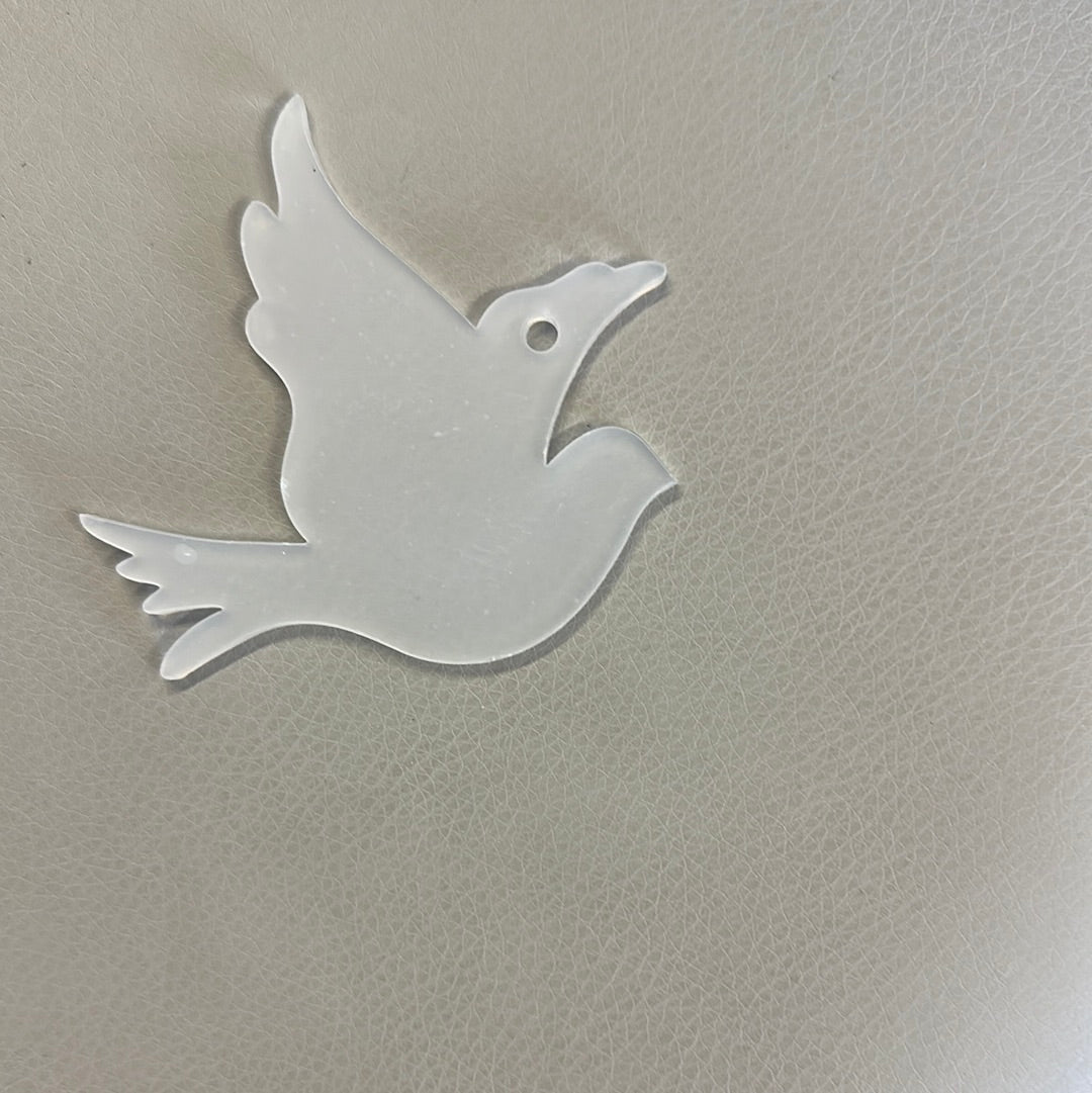 Dove Acrylic with Hole