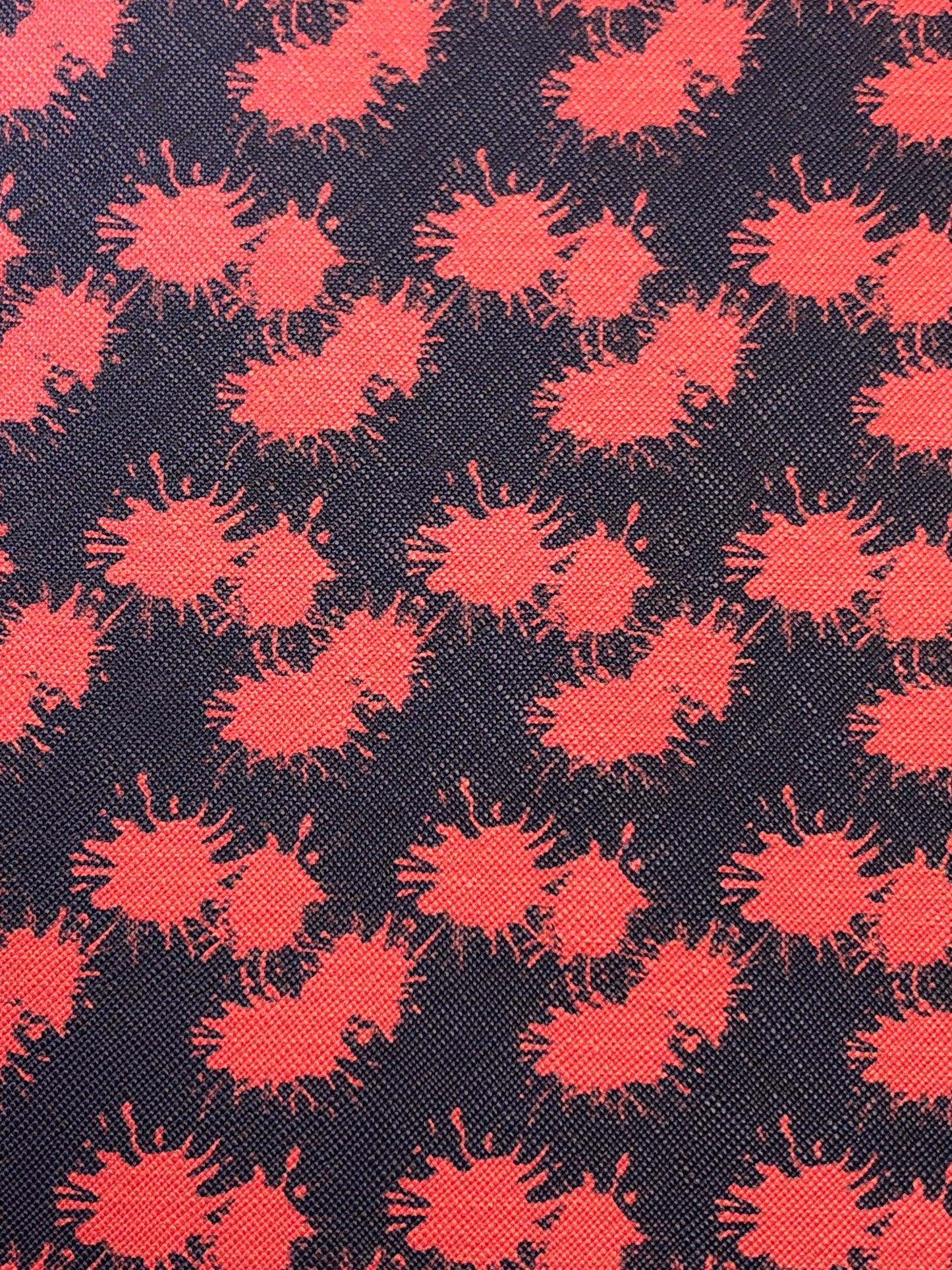 Blood Splat Faux leather