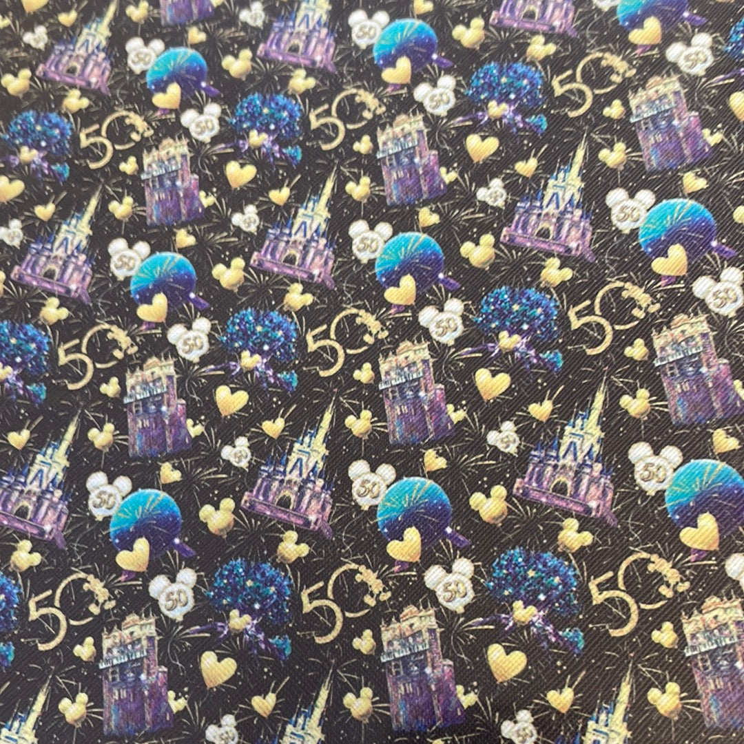 50 Years of Magic Faux leather