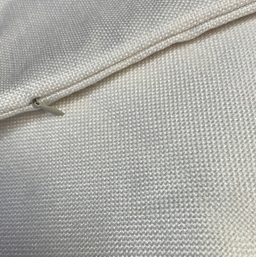 OFF WHITE linen Pillow covers 16" for sublimation