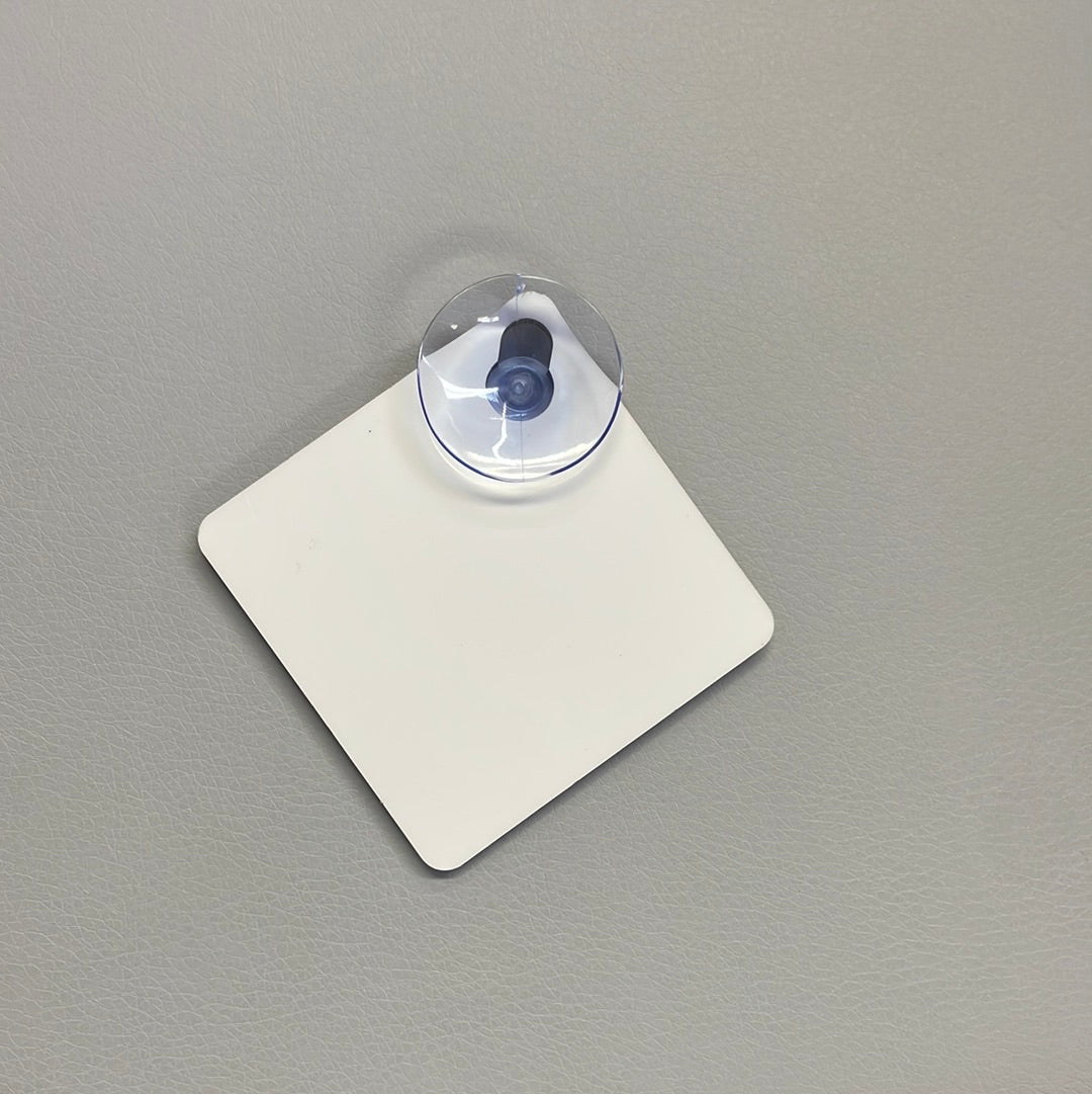 Diamond MDF Car Sign with suction cup