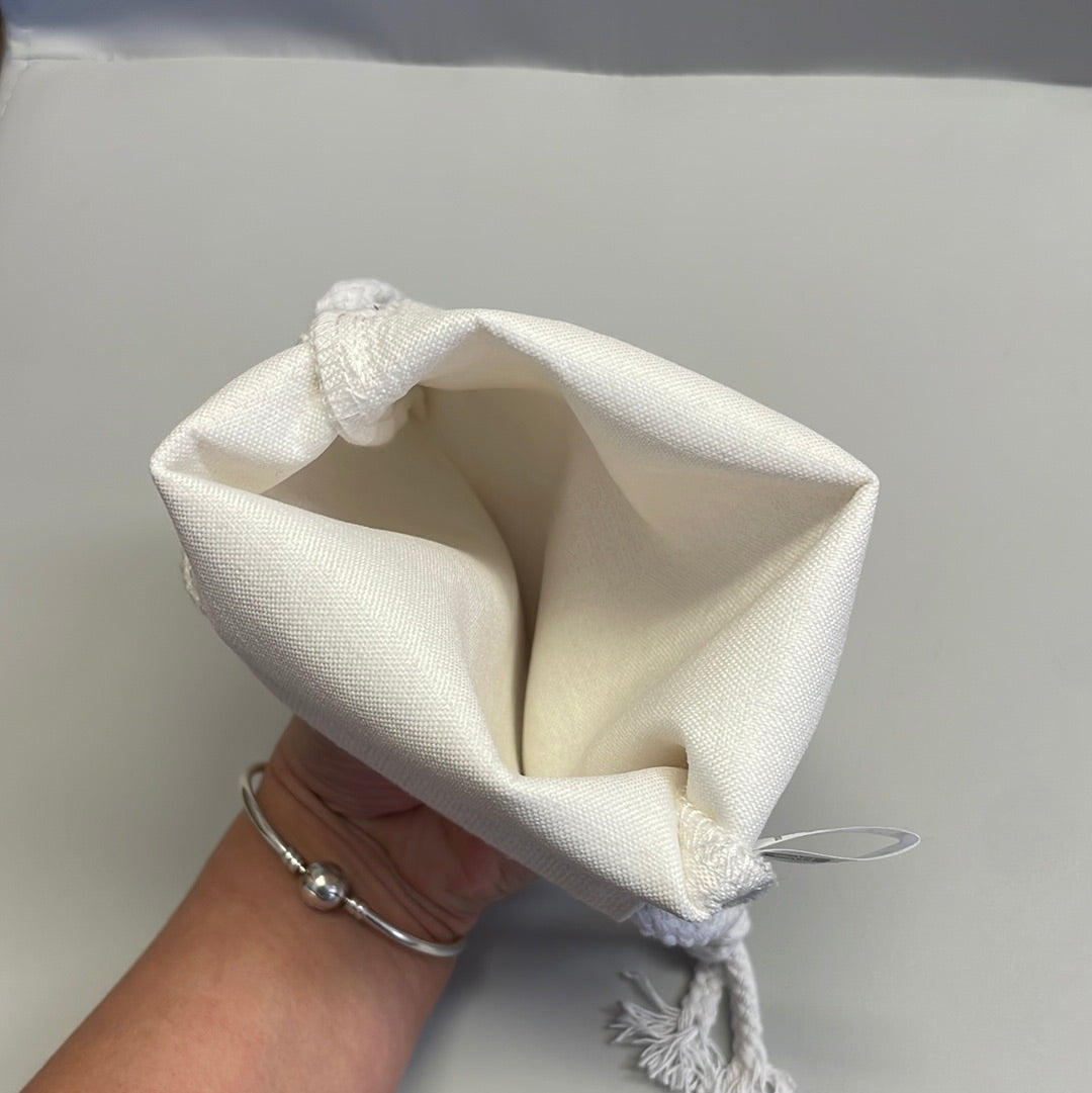 Sub Drawstring Heavy Linen Bag 15 X 20CM