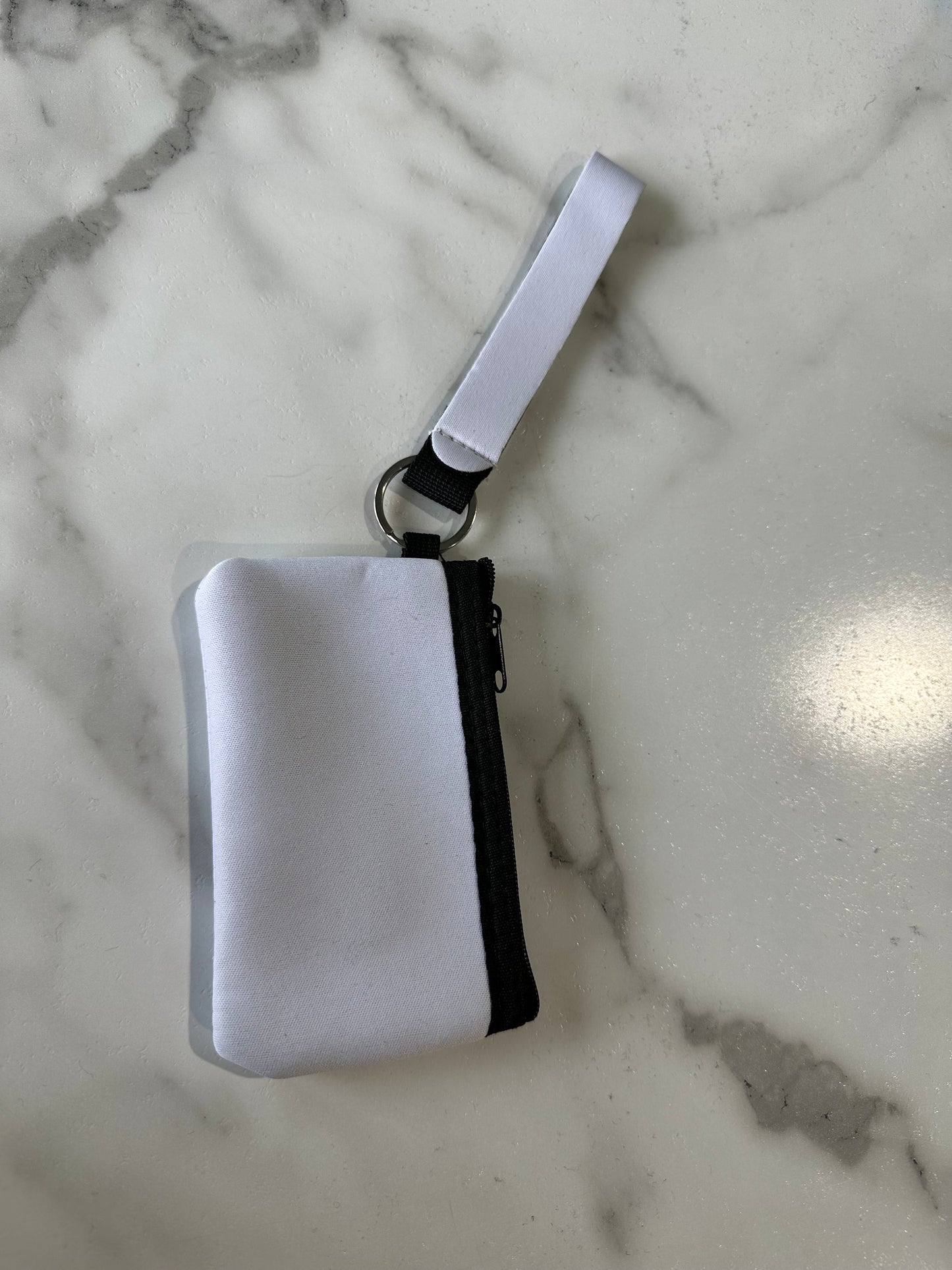 Neoprene Coin Purse w Wrist Strap